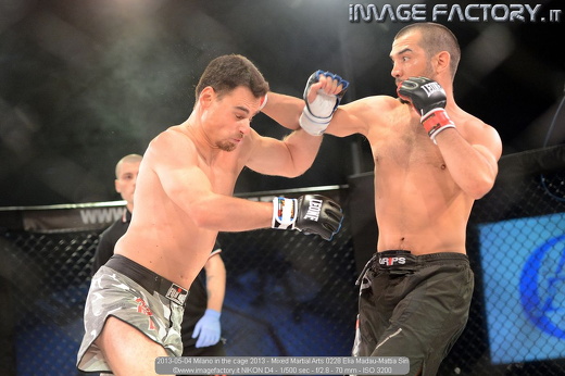 2013-05-04 Milano in the cage 2013 - Mixed Martial Arts 0228 Elia Madau-Mattia Siri